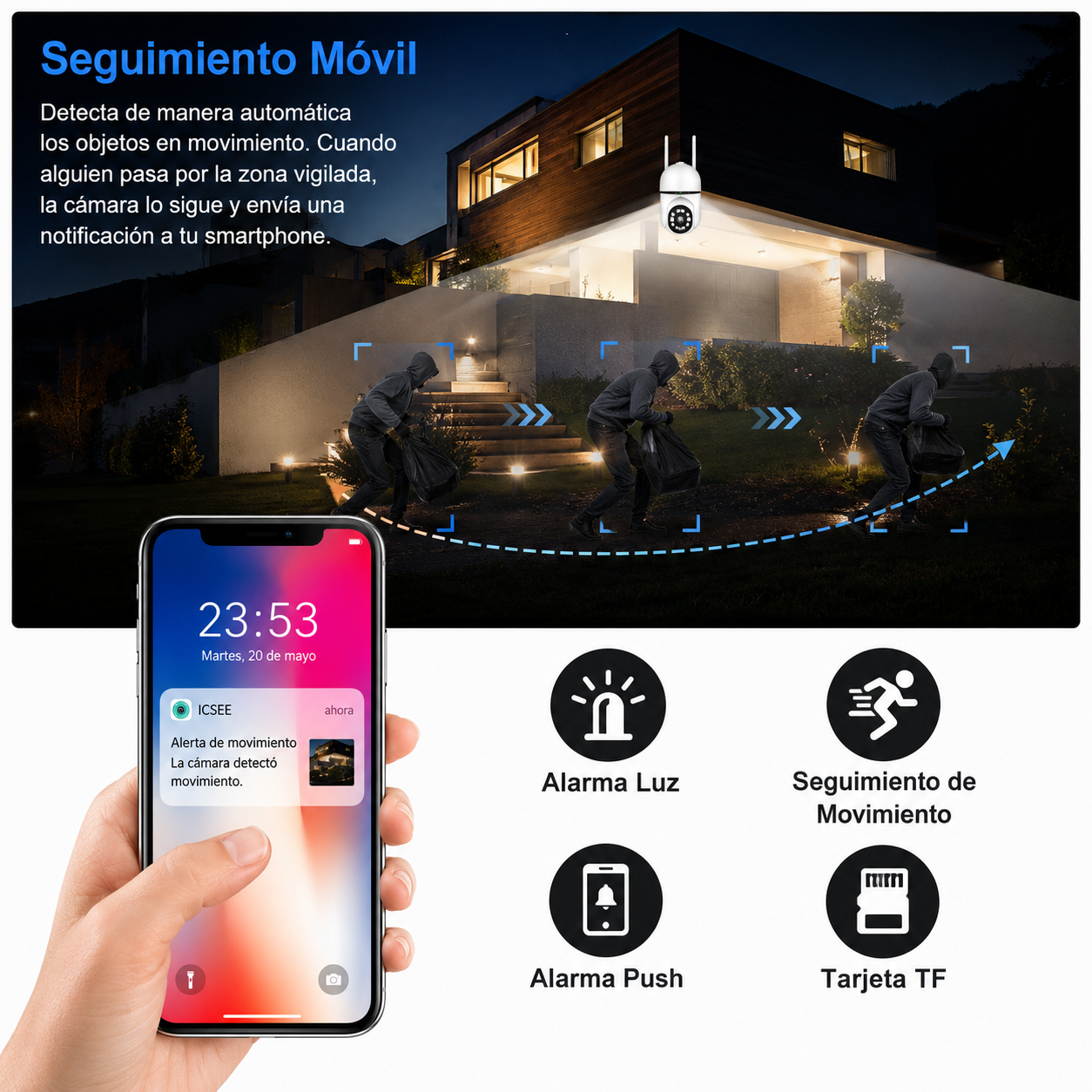 Camara de seguridad safevy
